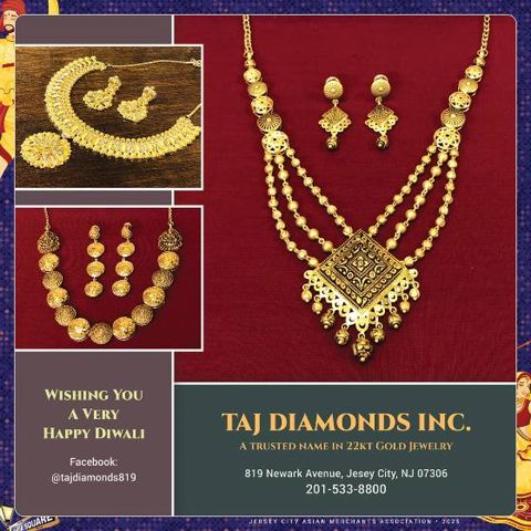 Sponsor ad: Taj Diamonds