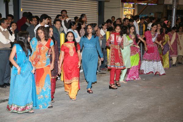 Navratri 2009 at IndiaSquare, Jersey City