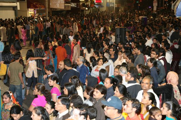 Navratri 2009 at IndiaSquare, Jersey City
