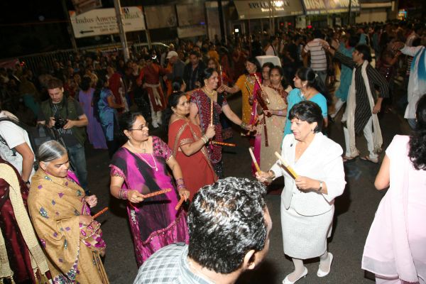 Navratri 2009 at IndiaSquare, Jersey City