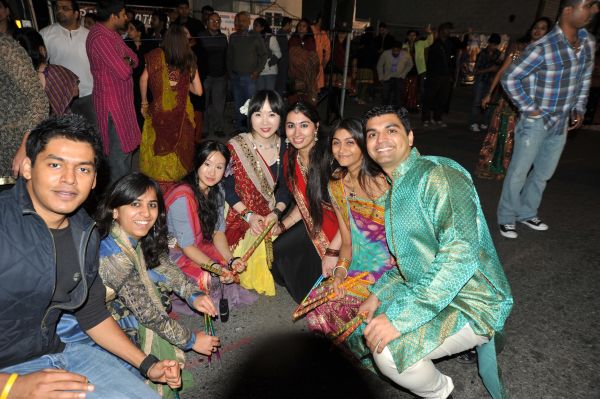 Navratri 2011 at IndiaSquare, Jersey City